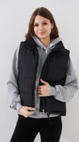 Купить Жилет плащевка однотонный женский LAWA WBC02494 2XL Черный Артикул: 2000999500657 Миниатюра фотографии № 3