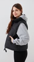 Купить Жилет плащевка однотонный женский LAWA WBC02494 2XL Черный Артикул: 2000999500657 Миниатюра фотографии № 5