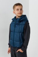 Жилет утепленный для мальчика LAWA BBC02313 122 см Синий  Фото №2
