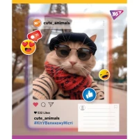 Зошит учнівський &quot;Cute animals&quot; YES 767731 36 арк. Різнокольоровий  Фото №3