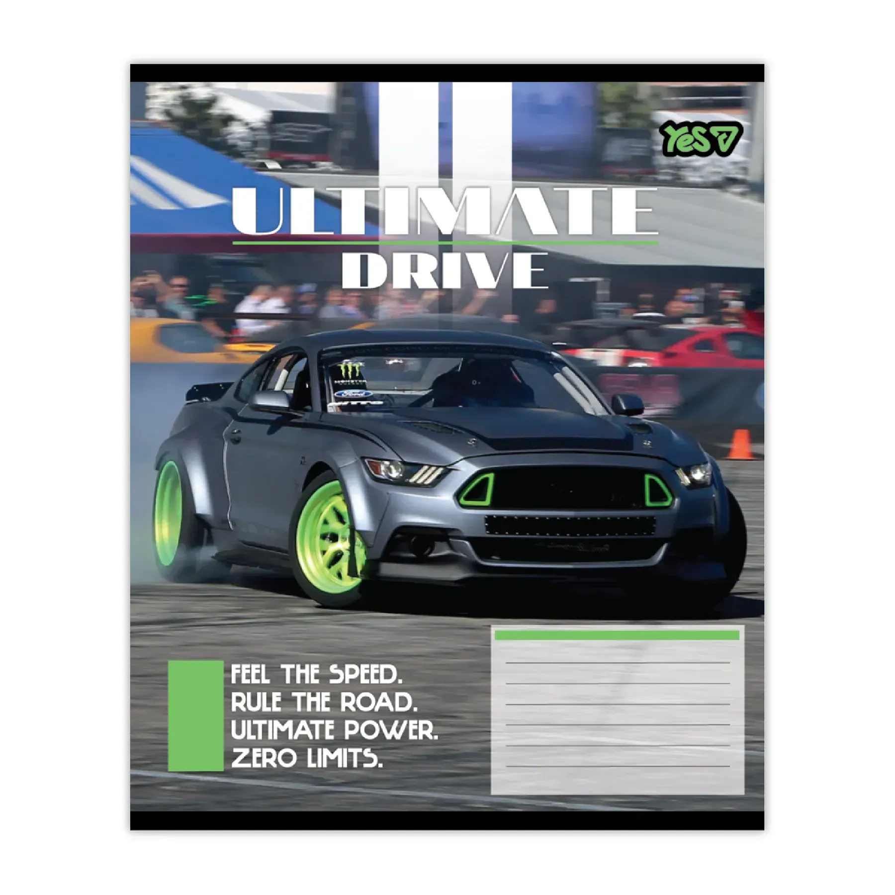 Купити Зошит учнівський "Ultimate drive" YES 768786 24 аркуши Різнокольоровий Артикул: 4823133109473 Фото повноекранне №2