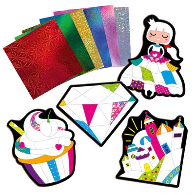 Набір для творчості &quot;Foil Craft. Принцеса&quot; Vladi Toys VT4433-11 (4820234761777)  Фото №1