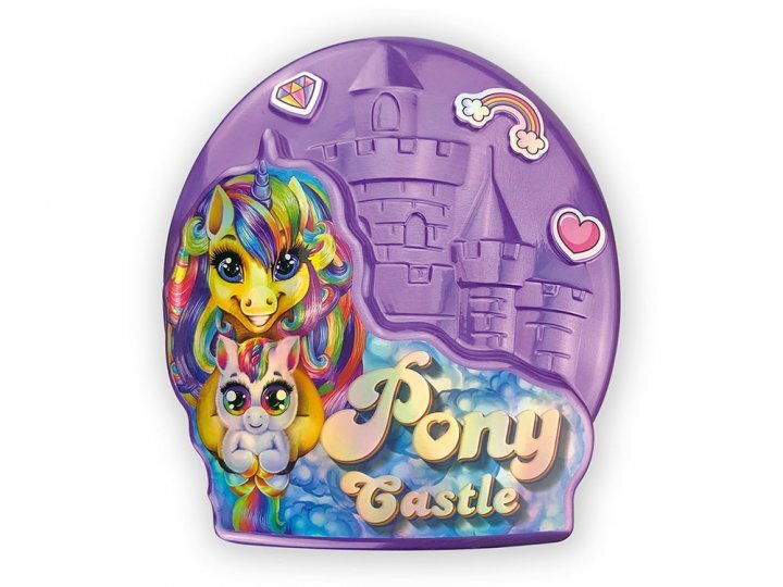Креативна творчість &quot;Pony Castle&quot; Danko Toys BPS-01-01U (2000989361350)  Фото №1
