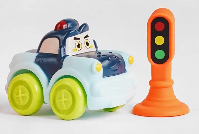 Игрушка Машинка виниловая JZD100 Голубой