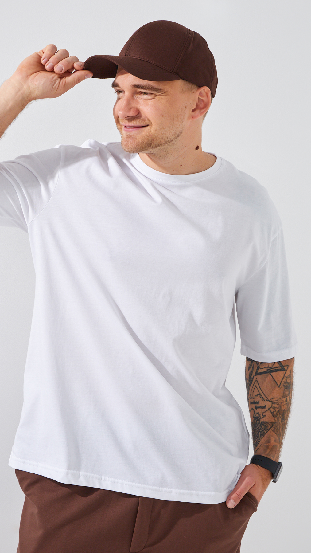 Бейсболка чоловіча  Т.Корич 2,6 One Size Коричневий  Фото №0