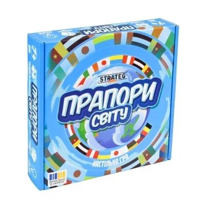 Настольная обучающая игра &quot;Флаги мира&quot; Strateg 30445