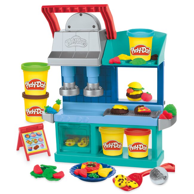 Набір для творчості з пластиліном &quot;Зайнятий шеф-кухар&quot; Play-Doh F8107  Фото №1