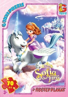 Пазлы ТМ &quot;G-Toys&quot; из серии &quot;София прекрасна&quot;, 70 эл. G-TOYS SF007 (4824687633018)