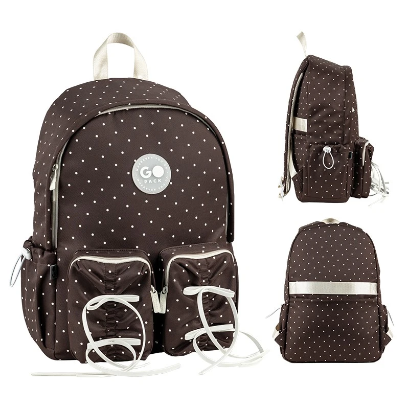 Купити Рюкзак шкільний для дівчинки Education Teens GoPack GO26-130L-2 130 л Коричневий Артикул: 4063276266972 Фото повноекранне №1