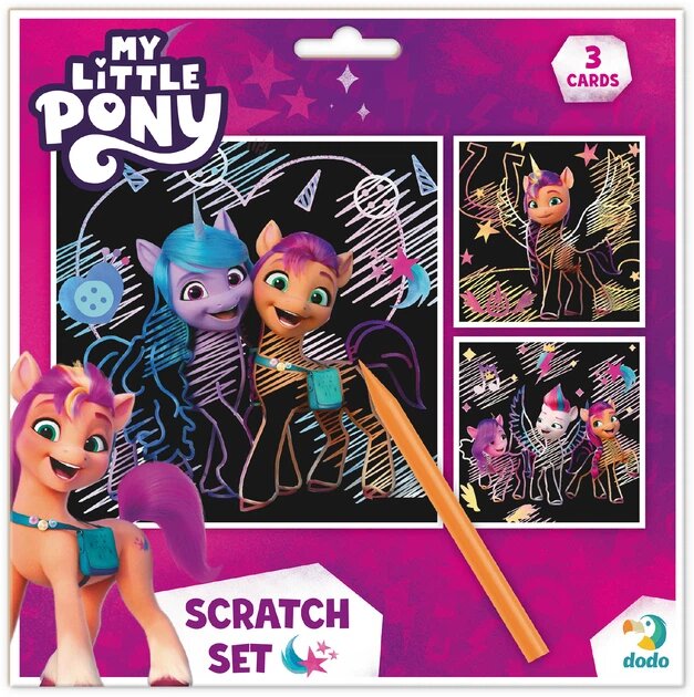 Купити Набір гравюр "My Little Pony" Dodo 200189 Різнокольоровий Артикул: 4823115906243 Фото повноекранне №1