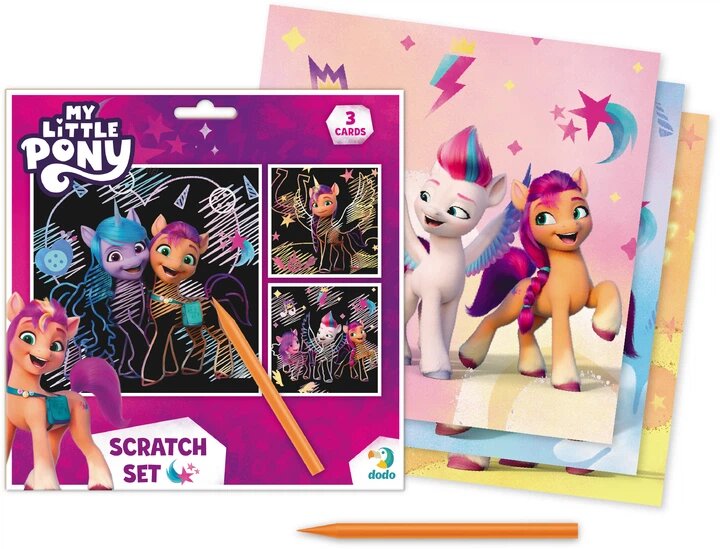 Купити Набір гравюр "My Little Pony" Dodo 200189 Різнокольоровий Артикул: 4823115906243 Фото повноекранне №2