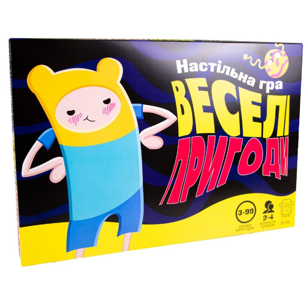 Настільна гра &quot;Веселі пригоди&quot; Strateg 30244