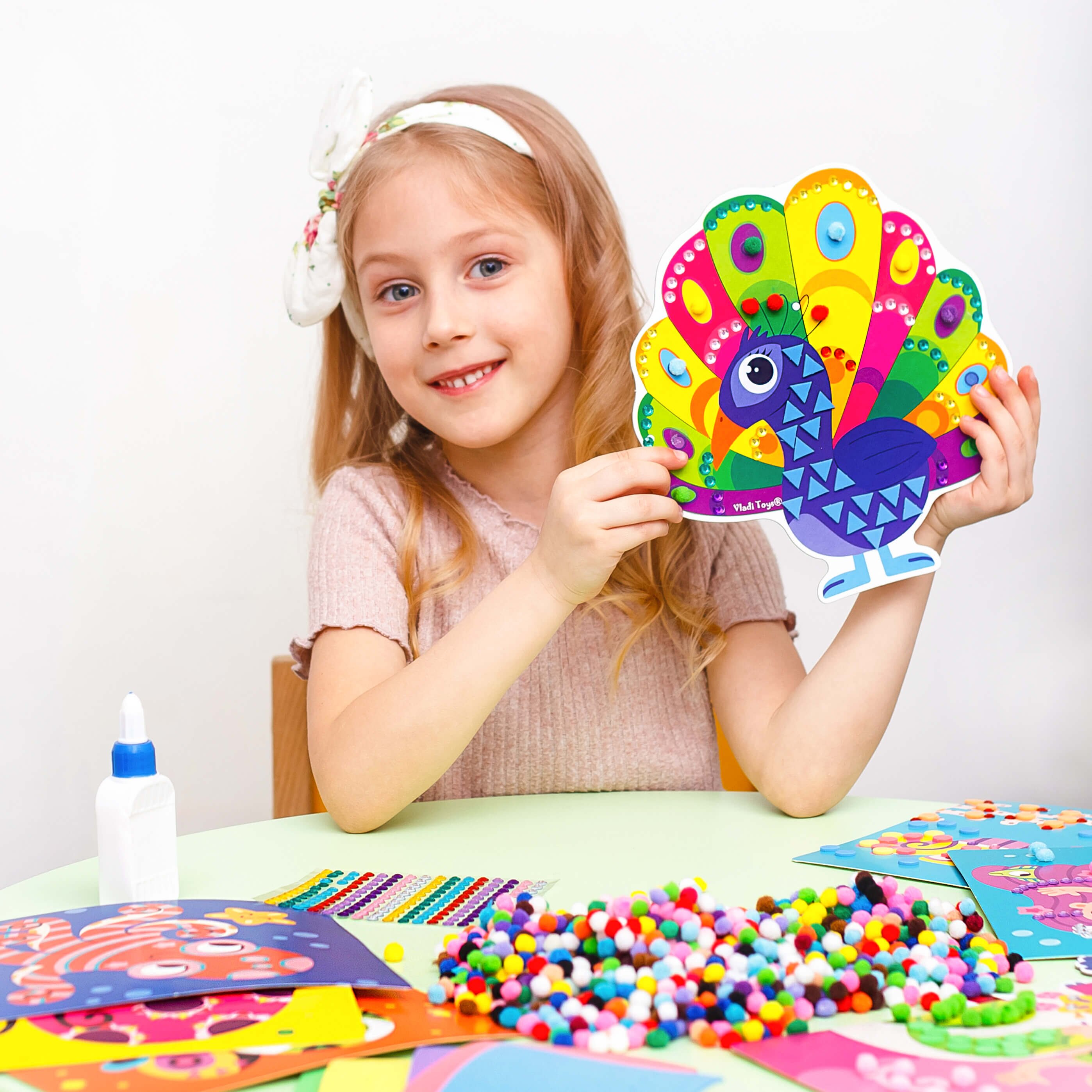 Набір для творчості &quot;Creative Box Сова&quot; Vladi Toys VT4433-08  Фото №3