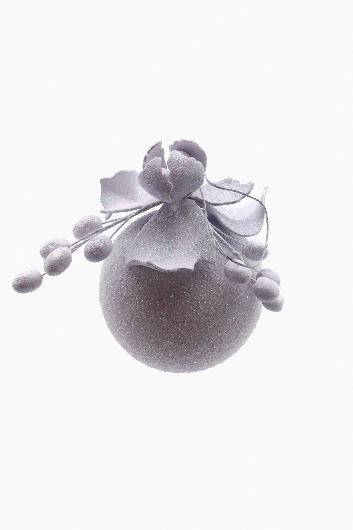 Новогодняя игрушка 10см Фиолетовый (NY)