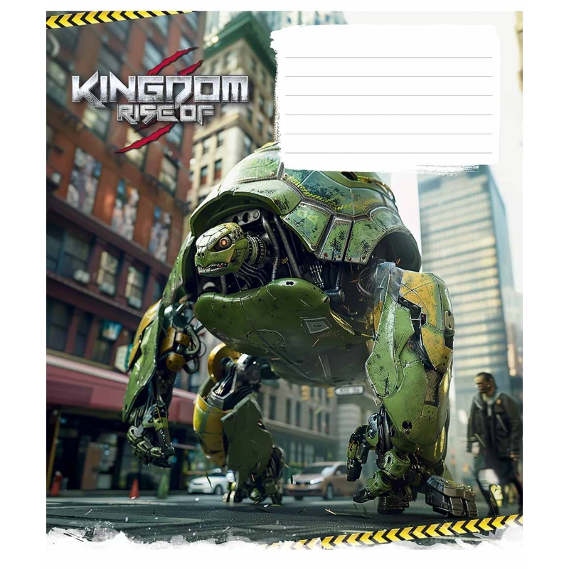 Тетрадь ученическая &quot;Animals transformers&quot; Школярик 018-3467K 18 л. Разноцветный  Фото №1