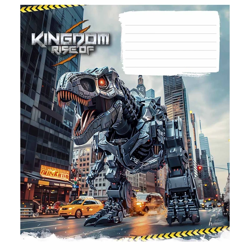 Тетрадь ученическая &quot;Animals transformers&quot; Школярик 018-3467K 18 л. Разноцветный  Фото №2