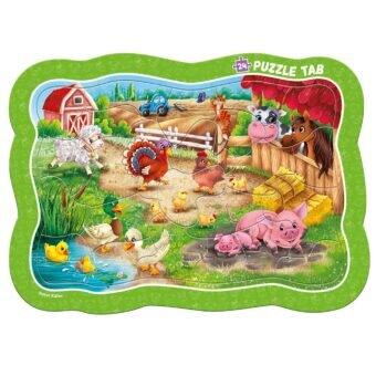 Купить Пазлы-вкладыши "Ферма" Vladi Toys RK7020-03 Артикул: 5903858962993