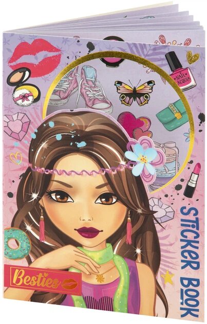 Купити Стікербук "Fashion" Besties 961014 Різнокольоровий Артикул: 8715427096056 Фото повноекранне №1