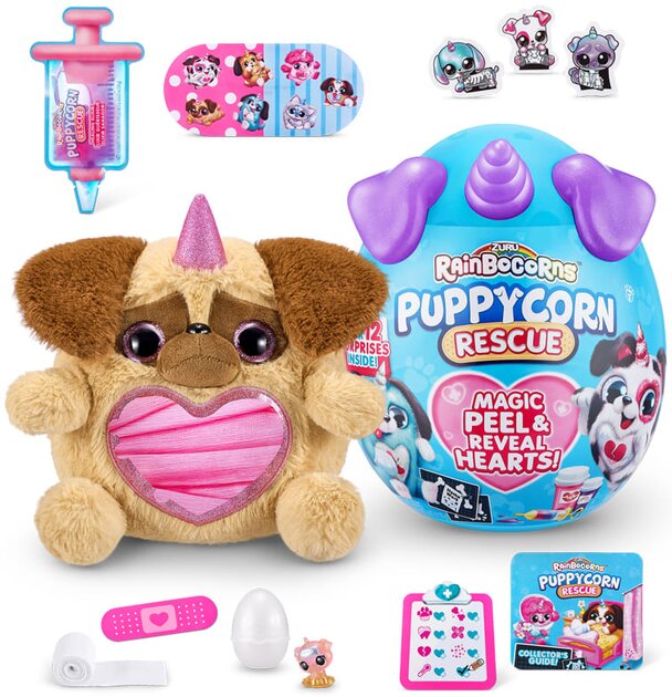 Купити М'яка іграшка-сюрприз Rainbocorn-E Puppycorn Rescue Zuru 9261E Артикул: 193052039590 Фото повноекранне №2