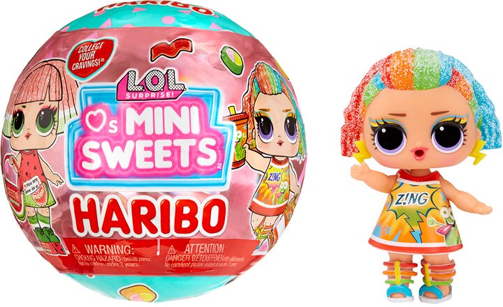 Ігровий набір з лялькою L.O.L. SURPRISE! серії &quot;Loves Mini Sweets HARIBO&quot; - HARIBO-СЮРПРИЗ 119913 Різнокольоровий