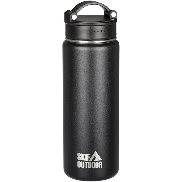 Купити Термопляшка Skif Outdoor Sporty HD-530-47B 530 мл Чорний Артикул: 4820242923716 Фото повноекранне №1