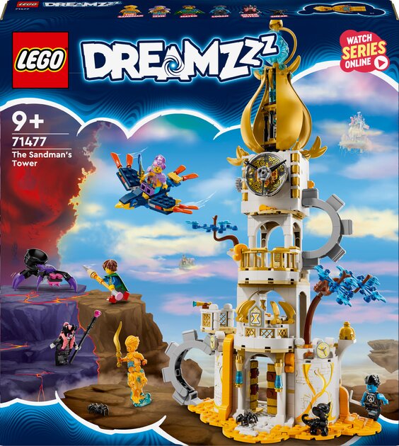 Конструктор LEGO Башня Песчаного человека 71477 723 детали Разноцветный