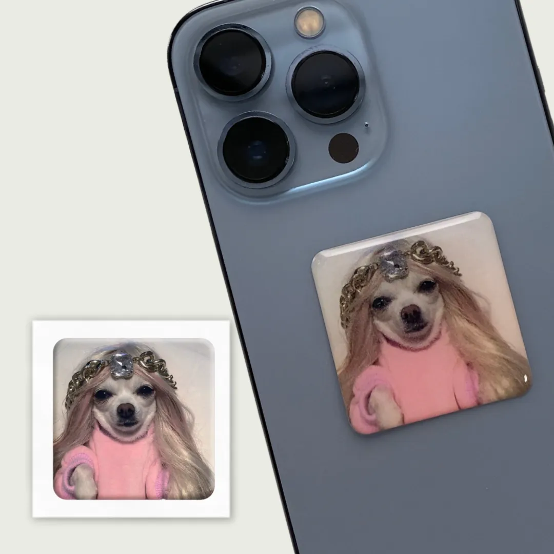 3D-стикер &quot;Мем песик&quot; Tattooshka SX-21 (4829000010989)  Фото №1