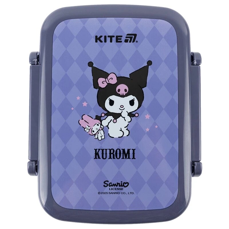 Ланчбокс Kite Kuromi HK25-160-2 420 мл Разноцветный  Фото №1