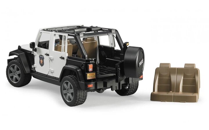 Купити Набір іграшковий Поліцейське авто JEEP Wrangler Unlimited Rubicon 2526 Різнокольоровий Артикул: 2400670617016 Фото повноекранне №2