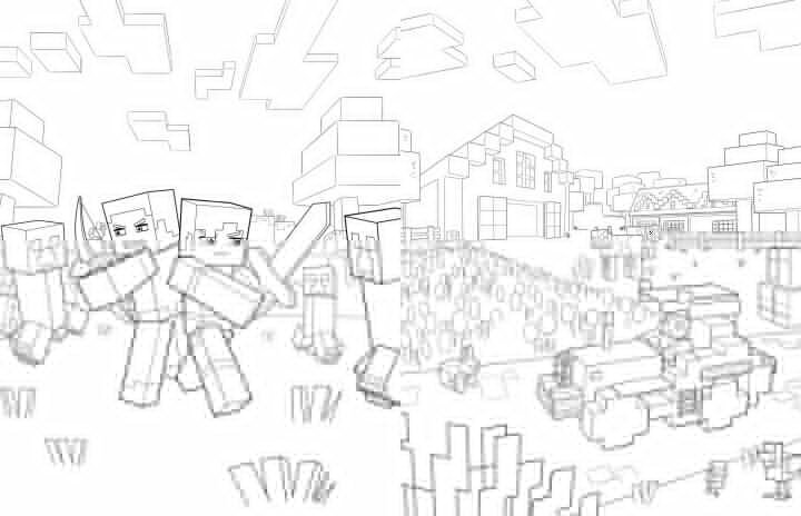 MINECRAFT Официальная раскраска (9786175230541)  Фото №1