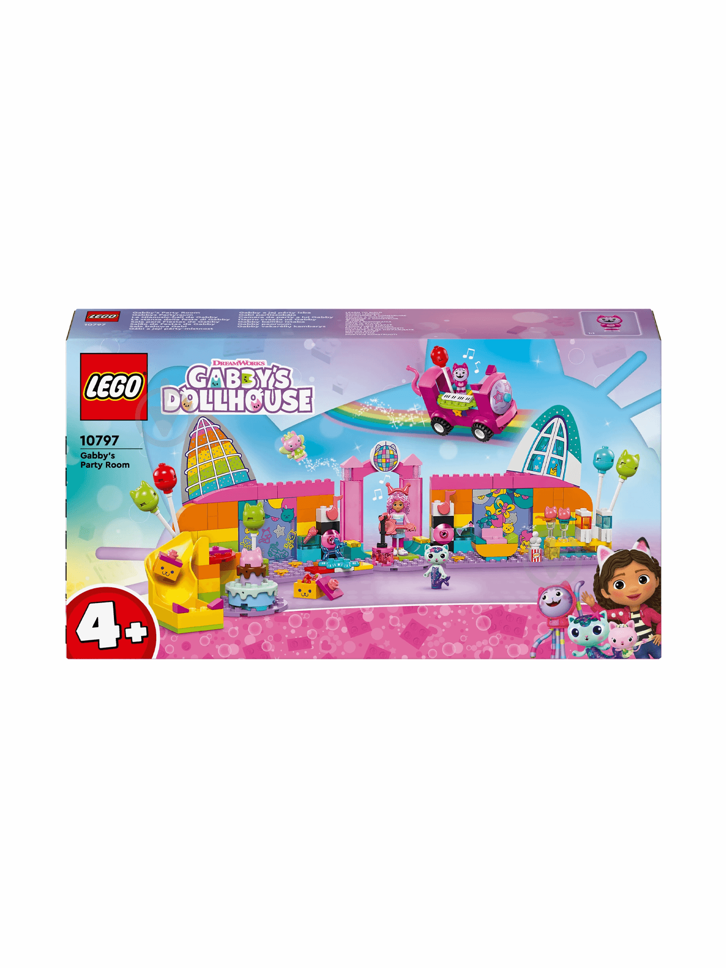 Купити Конструктор LEGO Святкова кімната Ґаббі 10797 Різнокольоровий Артикул: 5702017582504 Фото повноекранне №1
