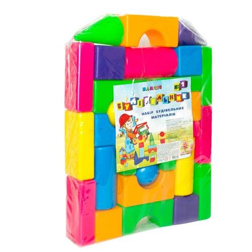 Купить Конструктор "Строитель №1" Bamsic 095/1 Разноцветный Артикул: 4820123760553