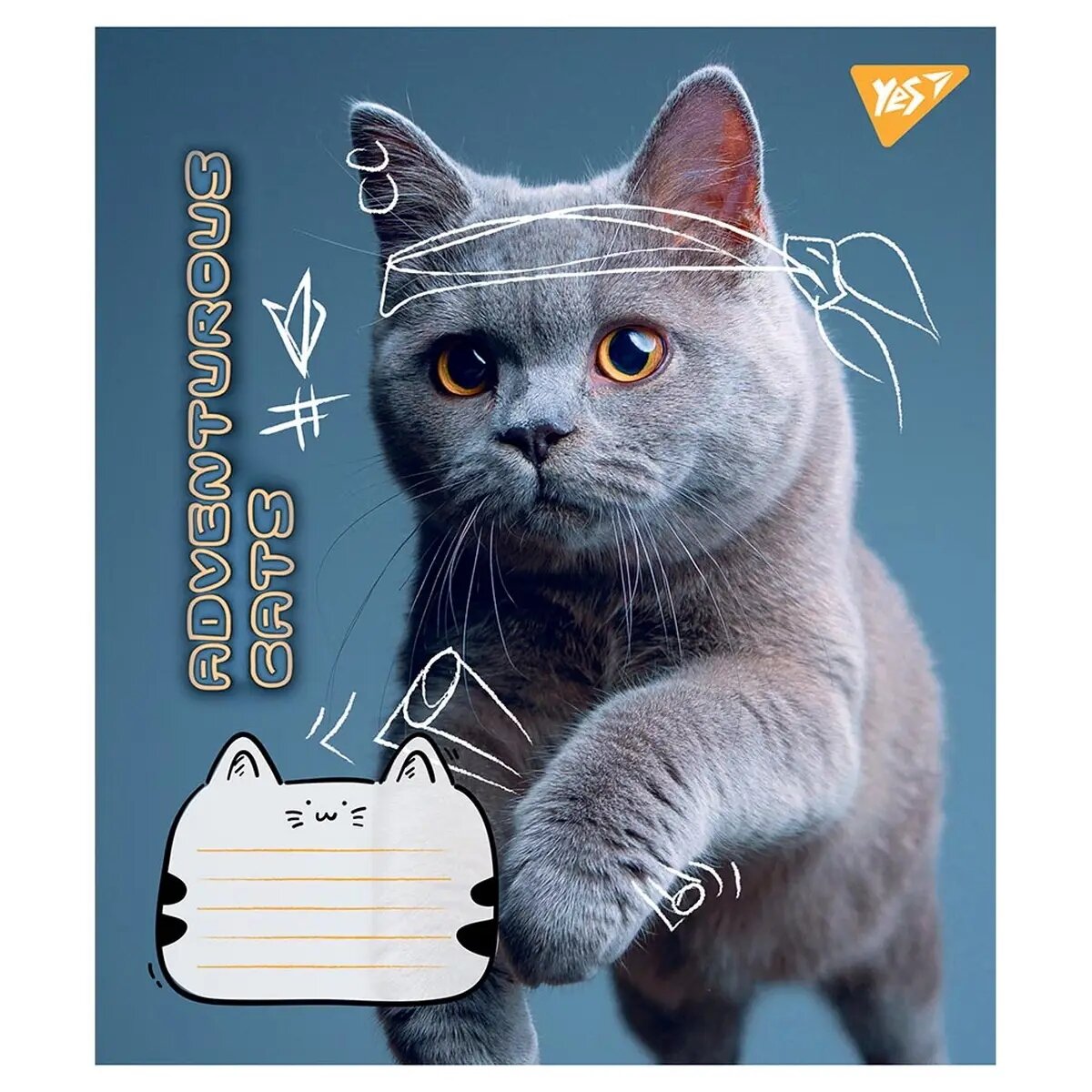 Тетрадь ученическая YES 766539 Разноцветная (4823092278173)(SC)  Фото №2