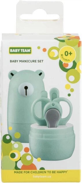 Купити Набір манікюрний дитячий Baby Team 7125 Різнокольоровий Артикул: 4824428071253 Фото повноекранне №1