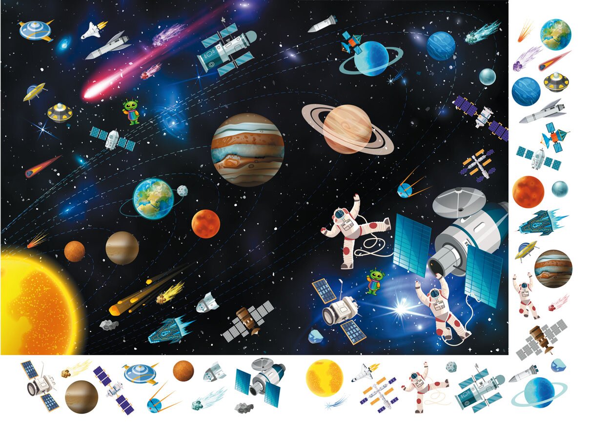 Книга &quot;Віммельбух. Космос&quot; 0865 (9789669870865)  Фото №1