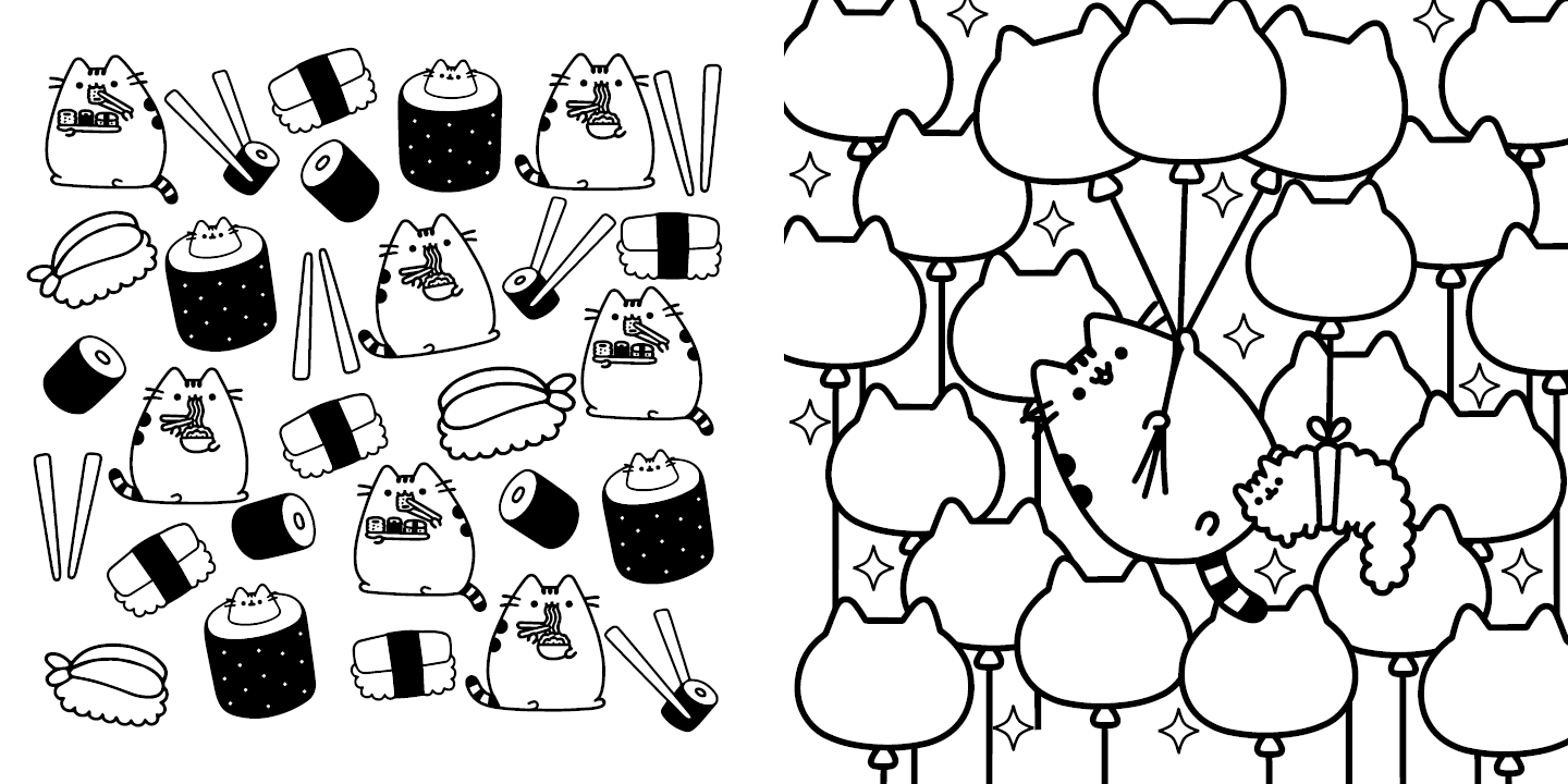 Книга &quot;Розмальовка Pusheen&quot; Артбукс 2033 Різнокольоровий  Фото №3