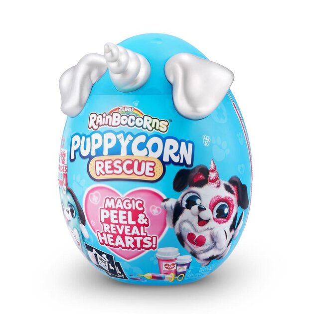 Купити М'яка іграшка-сюрприз Rainbocorn-A Puppycorn Rescue Zuru 9261A Артикул: 193052039569 Фото повноекранне №1