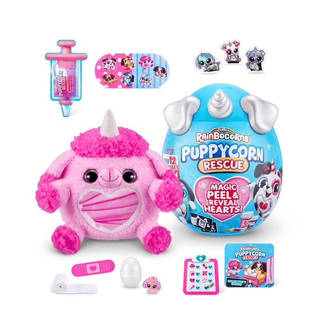 Купити М'яка іграшка-сюрприз Rainbocorn-A Puppycorn Rescue Zuru 9261A Артикул: 193052039569 Фото повноекранне №2