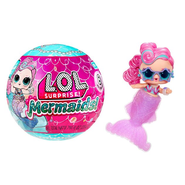 Ігровий набір з лялькою L.O.L. SURPRISE! серії &quot;Mermaids!&quot; – РУСАЛОНЬКИ-СЕСТРИЧКИ 515760 Різнокольоровий