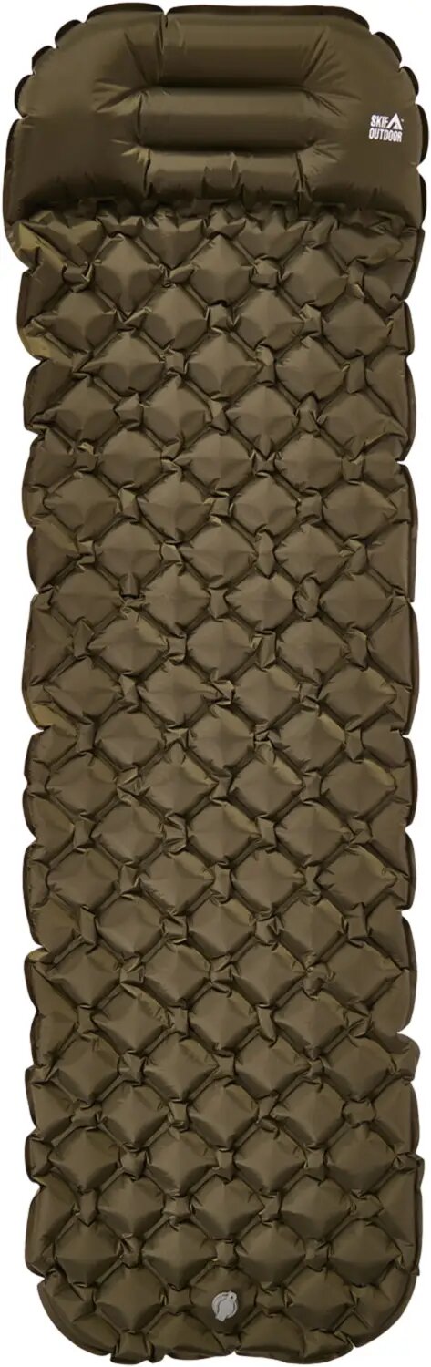 Купити Каремат самонадувний Skif Outdoor Scout 389.03.75 Оливковий Артикул: 4820242925666 Фото повноекранне №1