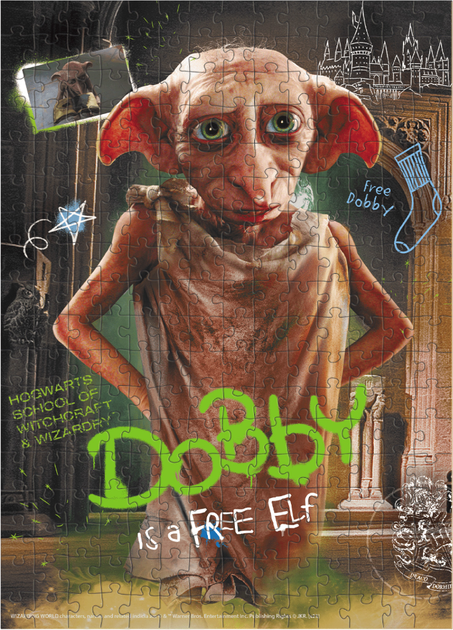 Купити Пазл Добі Medium-S Harry Potter DODO 200497 250 елементів Різнокольоровий Артикул: 4823115908605 Фото повноекранне №2