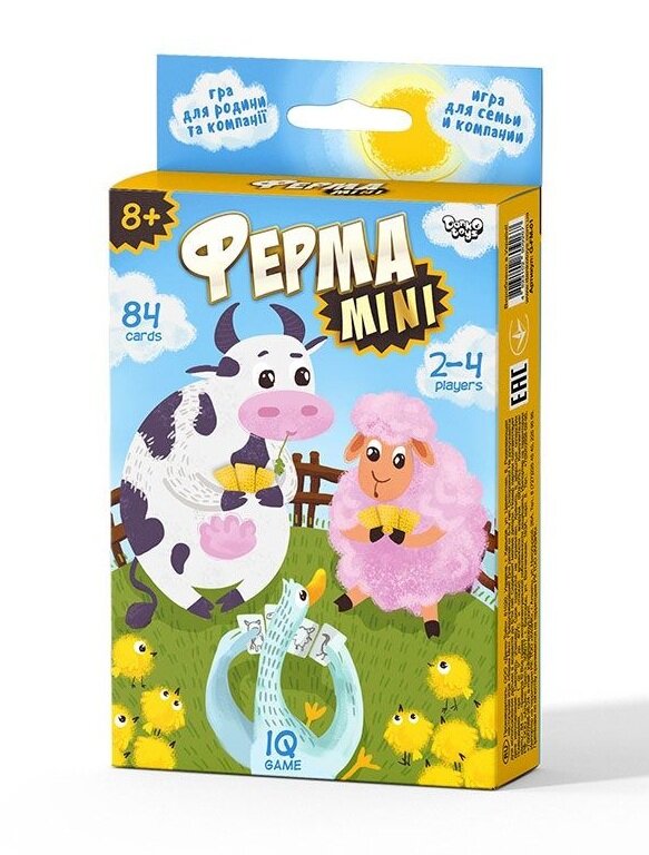 Развлекательная настольная игра &quot;Ферма Mini&quot; G-FM-01 (2000904248612)
