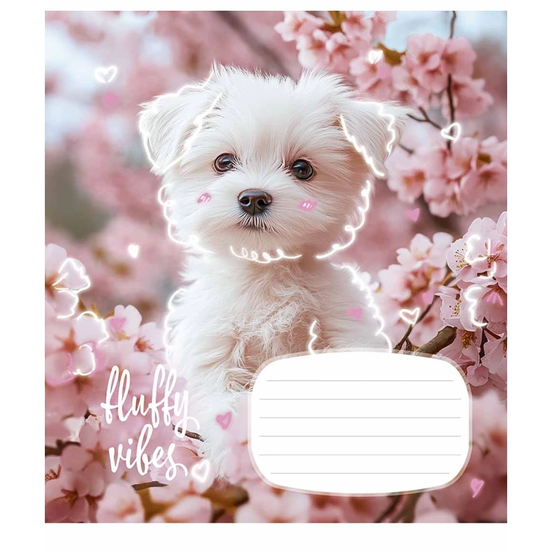 Зошит учнівський &quot;Fluffy vibes&quot; Star 018-3546K 18 арк. Різнокольоровий  Фото №1