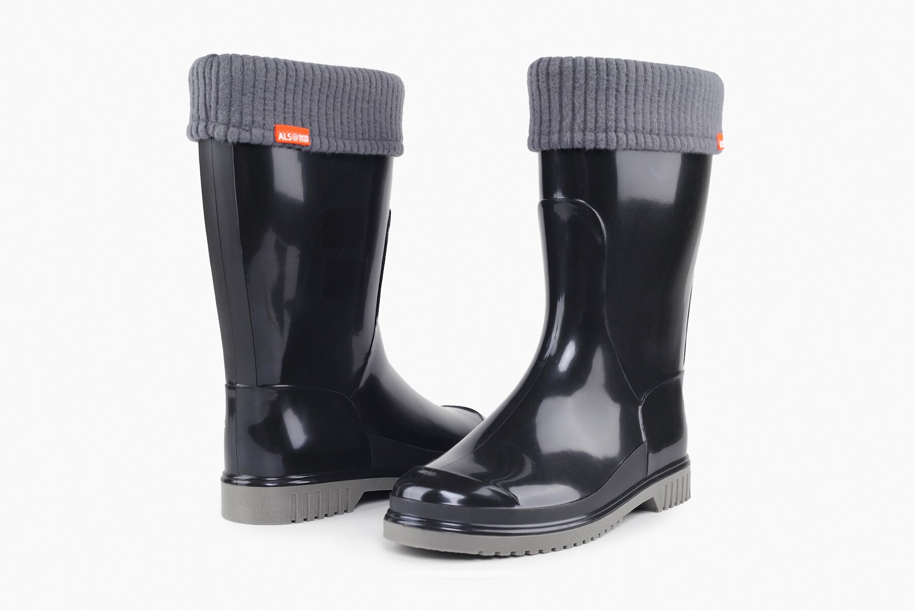 Сапоги TEEN401 BLACK-GREY 38 Черный (2000903797920A)  Фото №0