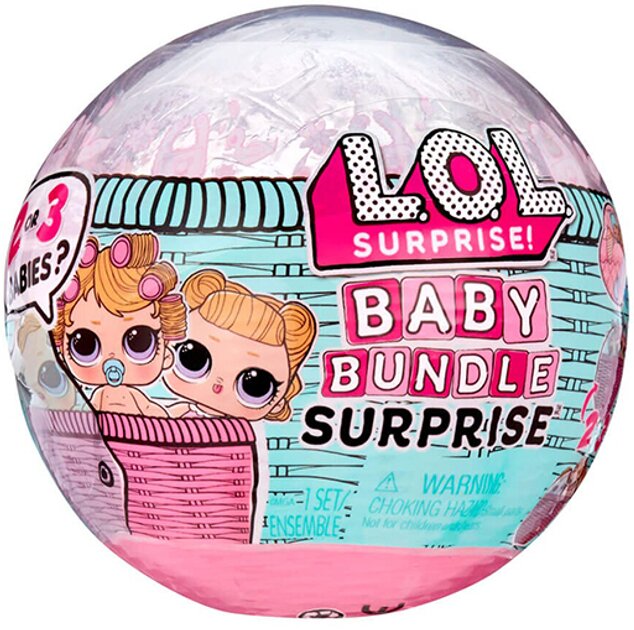Ігровий набір з ляльками L.O.L.SURPRISE! серії &quot;Baby Bundle&quot; – МАЛЮКИ 507321 Різнокольоровий