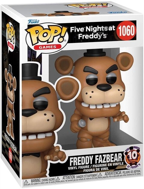 Купити Ігрова фігурка FUNKO POP! ФРЕДДІ FUNKO 87116 Різнокольоровий Артикул: 8930007537754 Фото повноекранне №2