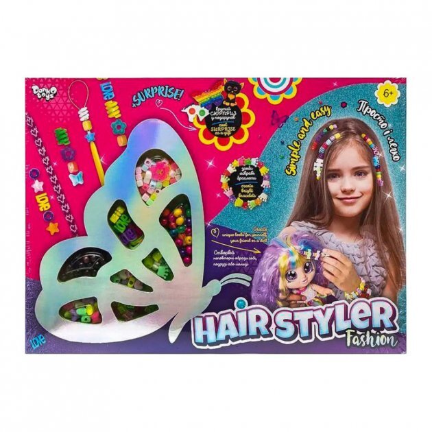 Креативна творчість &quot;Hair Styler. Fashion&quot; Danko Toys HS-01-03 (2000990306531)