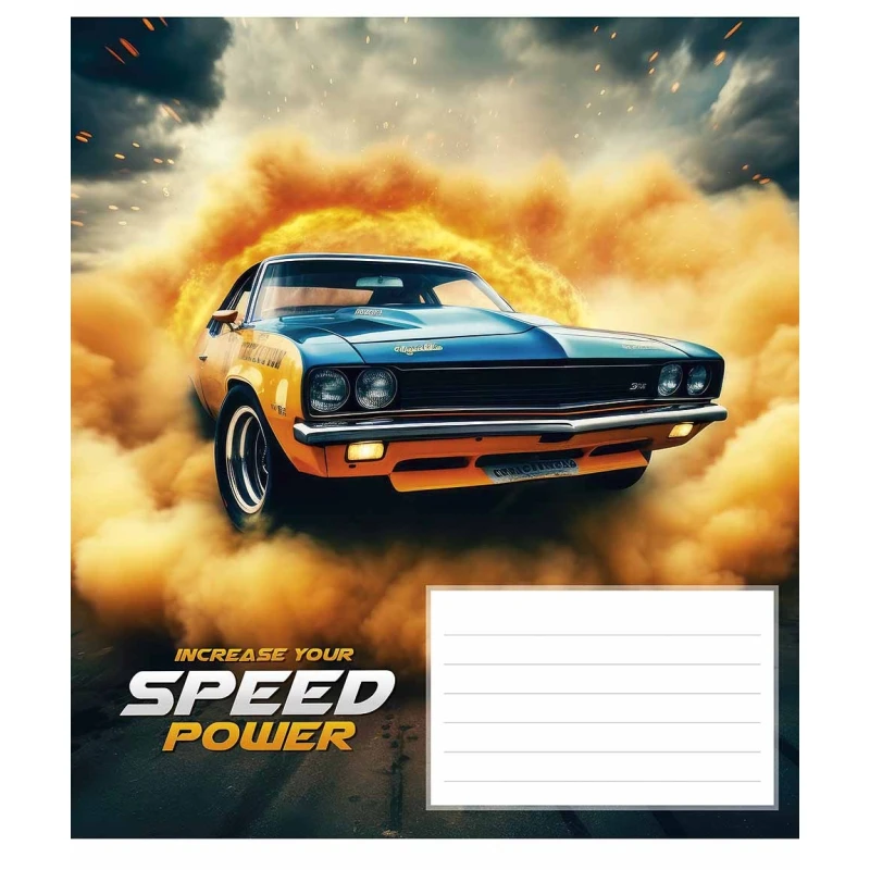 Тетрадь ученическая &quot;Speed ​​power&quot; Star 024-3297K 24 л. Разноцветный  Фото №2