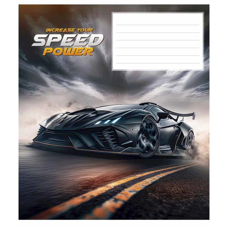 Тетрадь ученическая &quot;Speed ​​power&quot; Star 024-3297K 24 л. Разноцветный  Фото №4