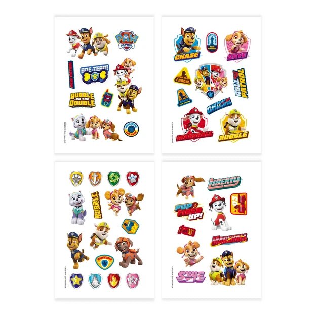 Купити Набір дитячих тимчасових татуювань "Paw Patrol" Dodo 200435 Різнокольоровий Артикул: 4823115907851 Фото повноекранне №2